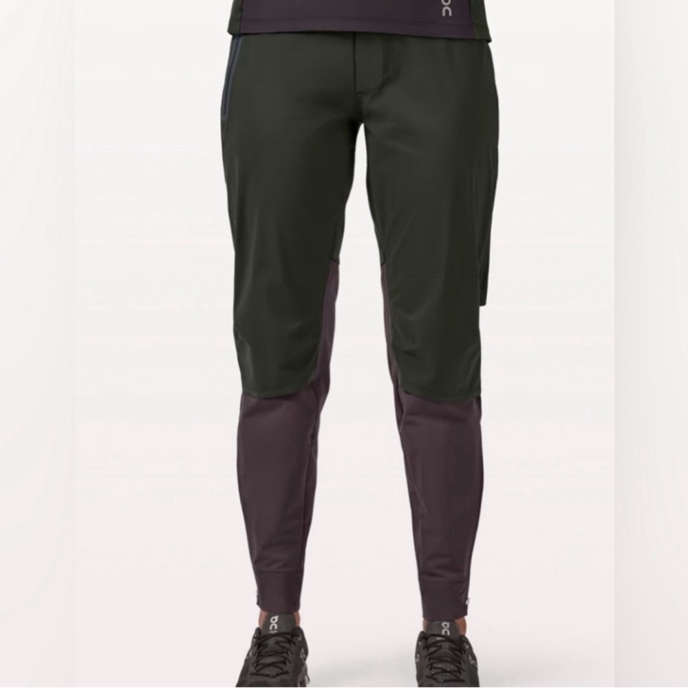 ON Running Shadow Pebble Lightweight Packable Waterproof Pants Size S